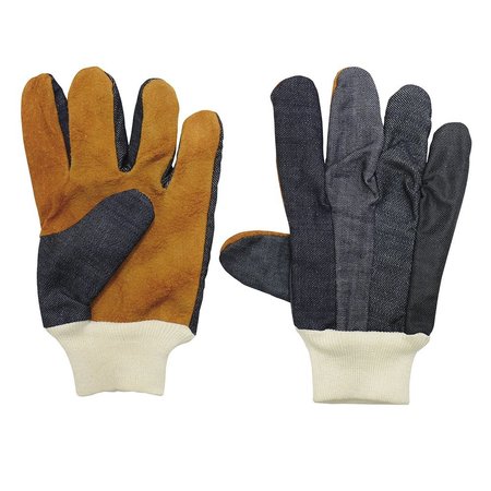 SURTEK Short Hide And Cotton Gloves 137390